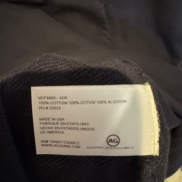 AG Adriano Goldschmied Denise Sweatshirt Hooded Dress - Picture 2 of 5